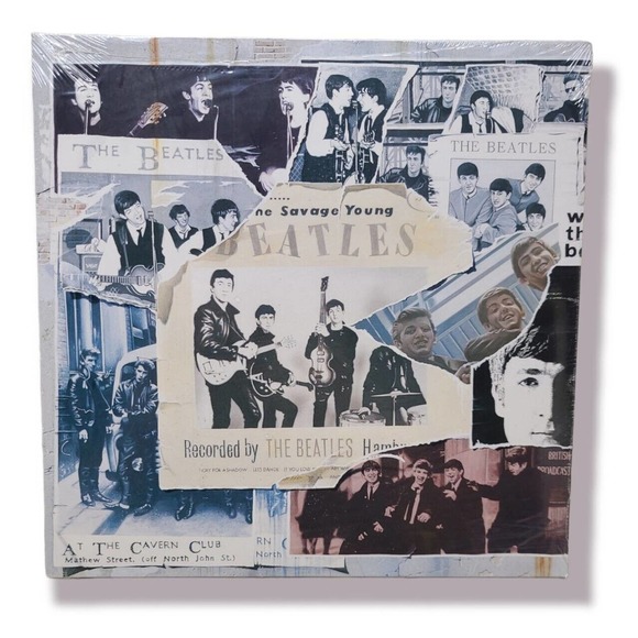 1995 SEALED The Beatles Anthology 1 Unplayed Original UK Apple Vinyl 3LP 1st NEW